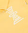 Sudadera de bebé de algodón liso amarillo ORGE