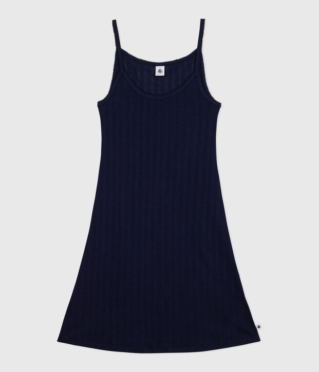 Camis&oacute;n de algod&oacute;n calado para mujer SMOKING