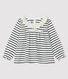 Blusa de manga larga para bebé niña