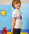 Camiseta infantil Monsieur Madame de algodón blanco MARSHMALLOW