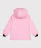 Chubasquero ic&oacute;nico liso infantil rosa