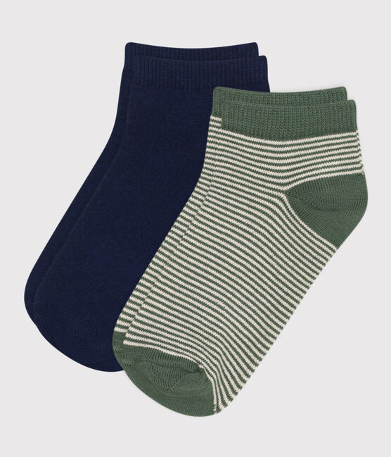 2 pares de calcetines infantiles de algodón milrayas variante 1