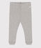 Leggings de algodón para bebé gris CHATON CHINE
