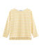 Marinera gráfica para mujer beige COQUILLE/amarillo BOUDOR