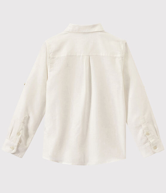 Camisa Oxford de niño blanco ECUME