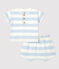 Conjunto de 2 piezas a rayas de jersey de bebé PLEINAIR/ MARSHMALLOW