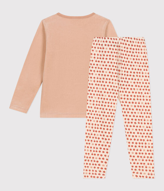 Pijama infantil de terciopelo VINTAGE/ MULTICO