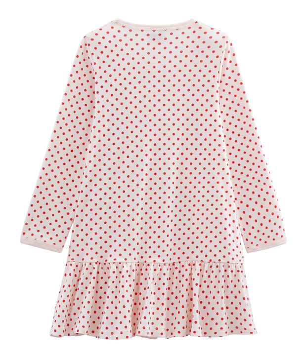 Camis&oacute;n para ni&ntilde;a de punto rosa/rosa