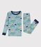 Pijama ajustado de algodón de explorador de niño/niña ENNEIGE/ MULTICO