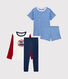 Lote de 2 pijamas de algodón de niño