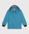 Impermeable emblemático reciclado para niña/niño azul AZUL
