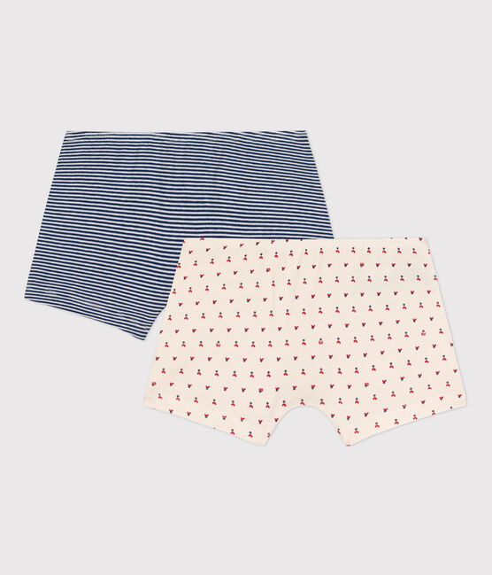 Juego de 2 culottes de algodón para niña variante 1