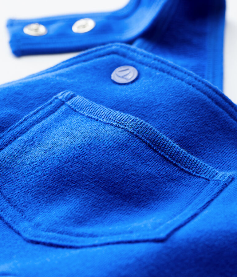 Peto largo de mulet&oacute;n de beb&eacute; azul