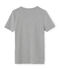 Camiseta manga corta de cuello redondo para hombre gris SUBWAY CHINE