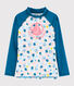 Camiseta anti-uv reciclada de niña