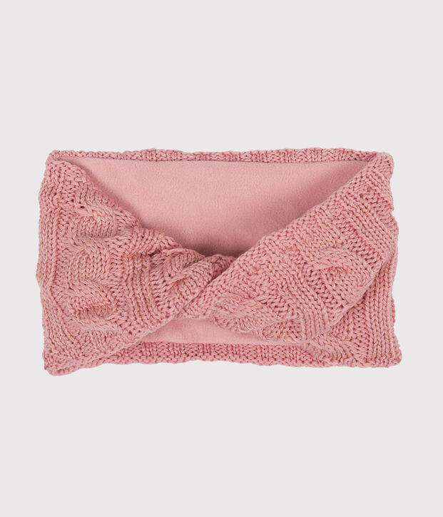 Cuello infantil para ni&ntilde;a rosa/amarillo