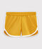Shorts de niña amarillo BOUDOR
