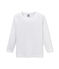 Camiseta de niño de manga larga blanco Lait