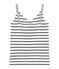 Camiseta de tirantes para mujer blanco MARSHMALLOW/azul SMOKING