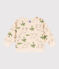 Sudadera de muletón estampado para bebé blanco AVALANCHE/ MULTICO