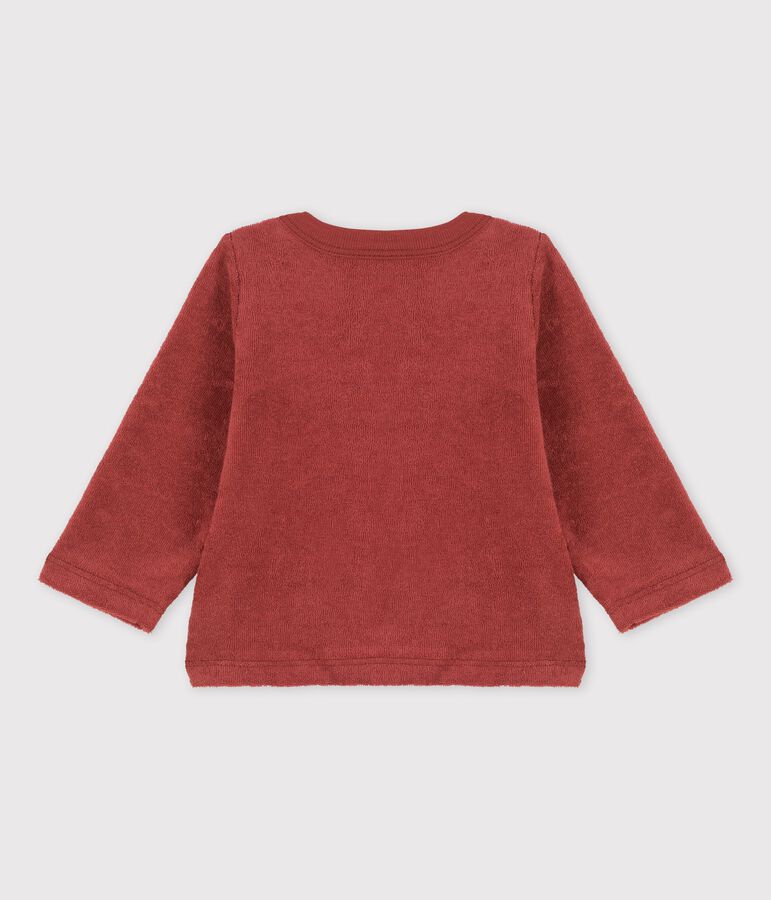 C&aacute;rdigan de rizo de beb&eacute; marron OMBRIE