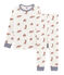 Pijama de punto para niño blanco MARSHMALLOW/blanco MULTICO
