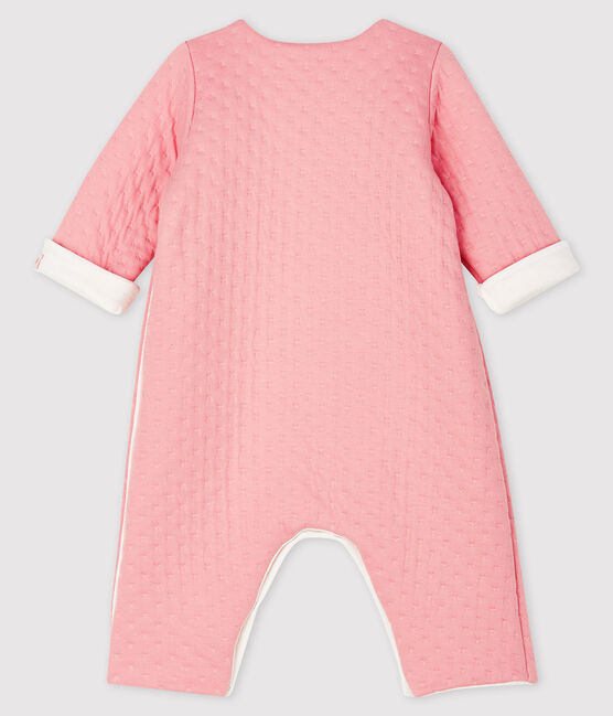 Mono largo para bebé de túbico acolchado rosa CHARME