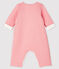 Mono largo para bebé de túbico acolchado rosa CHARME