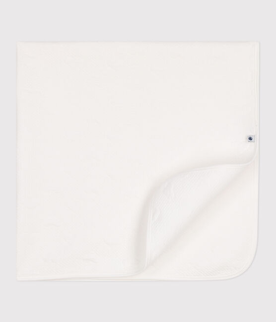 Manta de túbico para bebé blanco MARSHMALLOW