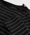 Vestido marinero para mujer negro NOIR/ ARGENT