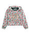 Sudadera de niña gris BELUGA/blanco MULTICO