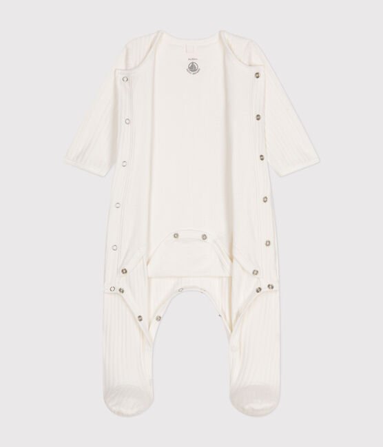 BODYJAMA UNISEX DE TERCIOPELO blanco MARSHMALLOW