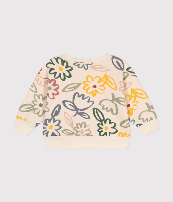 Sudadera de felpa para bebé blanco AVALANCHE/ MULTICO