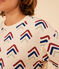 Sudadera de felpa para mujer blanco AVALANCHE/ MULTICO