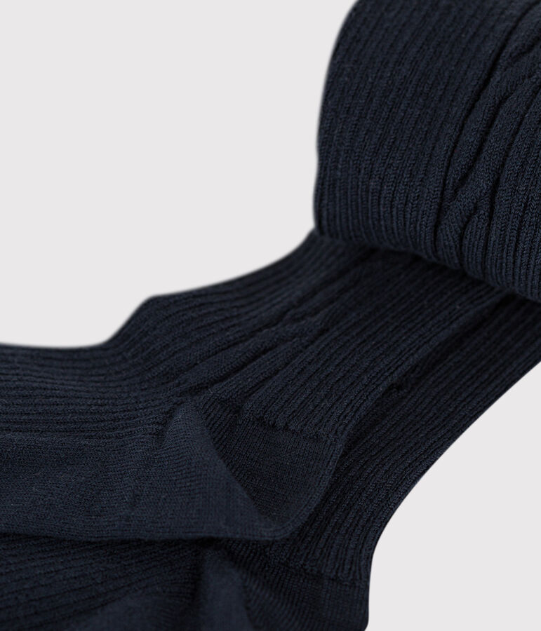 Pantis c&aacute;lidos infantiles para ni&ntilde;a azul SMOKING