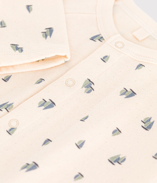 Mono largo de t&uacute;bico para beb&eacute; crudo/multicolor