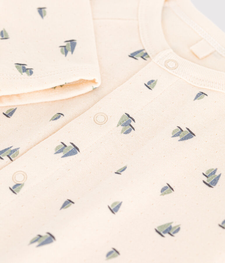 Mono largo de t&uacute;bico para beb&eacute; crudo/multicolor