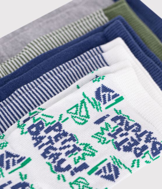 5 pares de calcetines infantiles de algodón variante 1