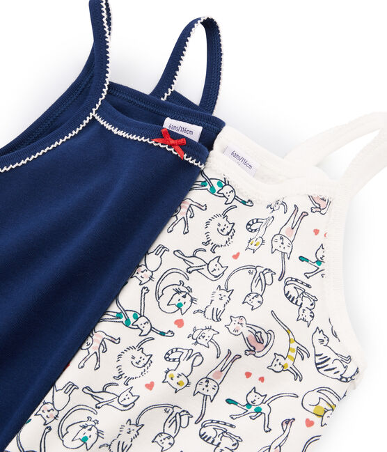 Par de camisas de tirantes para niña variante 1