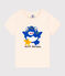 Camiseta estampada de algodón para niña crudo AVALANCHE
