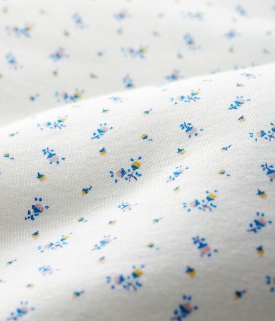 Saco de bebé de algodón orgánico blanco MARSHMALLOW/blanco MULTICO