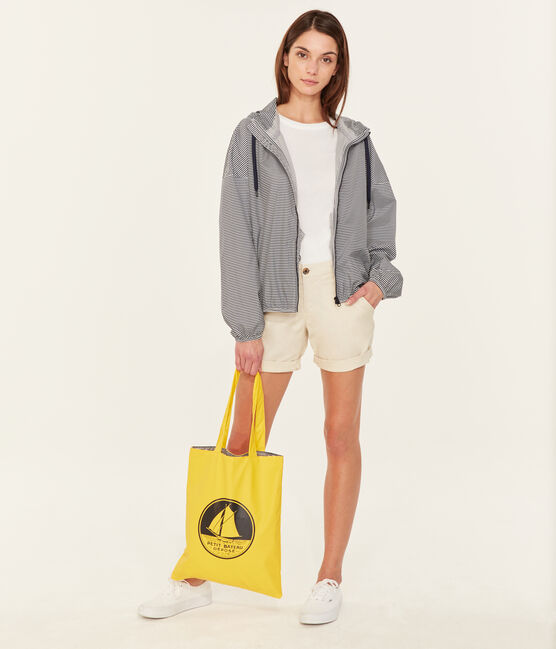 Bolsa de compras lisa amarillo JAUNE