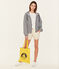 Bolsa de compras lisa amarillo JAUNE