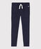 Pantalón de chándal de punto de niño azul SMOKING