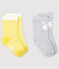 Lote de 2 pares de calcetines con dibujo de bebé niño variante 2