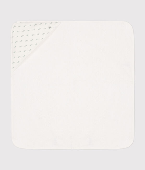 Capa de baño para bebé blanco MARSHMALLOW/ HERBIER