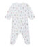 Pijama estampado para bebé niña blanco ECUME/blanco MULTICO