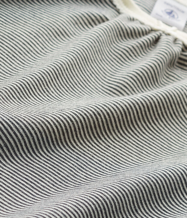 Camis&oacute;n milrayas para ni&ntilde;a azul/blanco