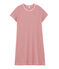 Camisón de punto para chica rojo TERKUIT/blanco MARSHMALLOW