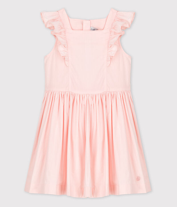 Vestido de celebraci&oacute;n de popelina de ni&ntilde;a FLEUR